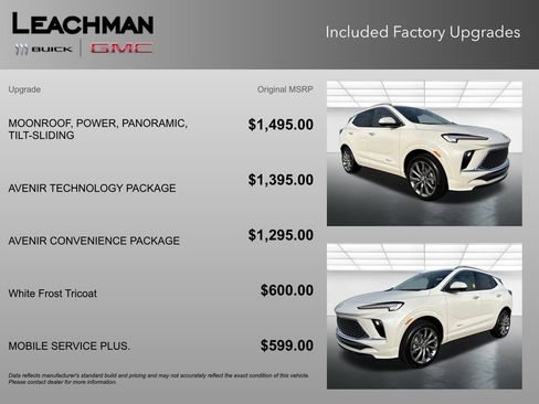New 2026 Buick Encore GX Avenir w/ Avenir Technology Package image 5