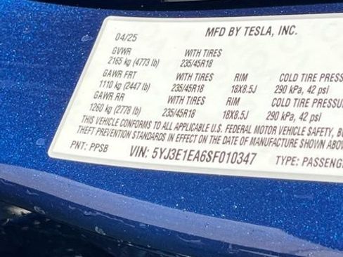 Used 2025 Tesla Model 3 RWD image 35
