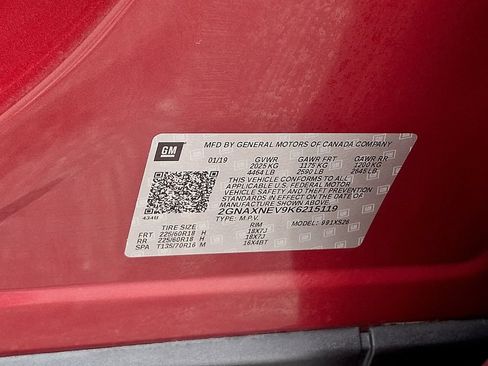 Certified 2019 Chevrolet Equinox Premier FWD image 27