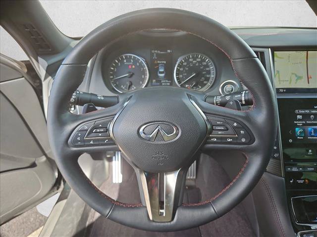 Used 2023 INFINITI Q50 Red Sport 400 w/ Black Opal Edition RWD image 12