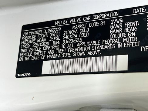 Used 2020 Volvo XC60 T5 Inscription image 32