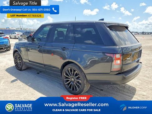 Used 2017 Land Rover Range Rover Supercharged image 3