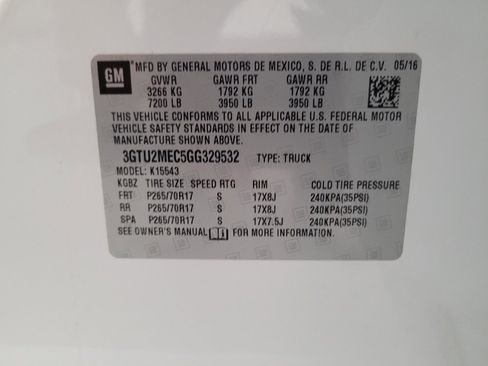 Used 2016 GMC Sierra 1500 SLE w/ SLE Value Package AWD/4WD image 33