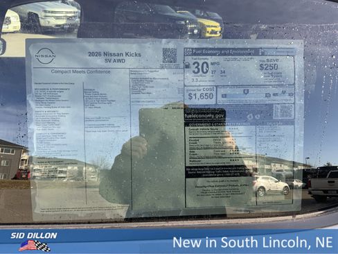 New 2026 Nissan Kicks SV w/ Cold Weather Package image 12