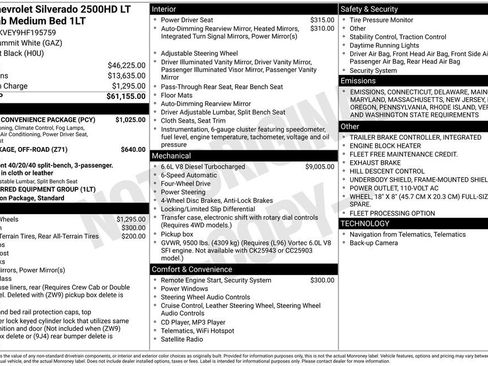 Used 2017 Chevrolet Silverado 2500 LT w/ LT Fleet Convenience Package image 15