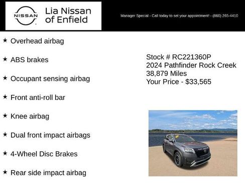 Certified 2024 Nissan Pathfinder Rock Creek AWD/4WD image 15