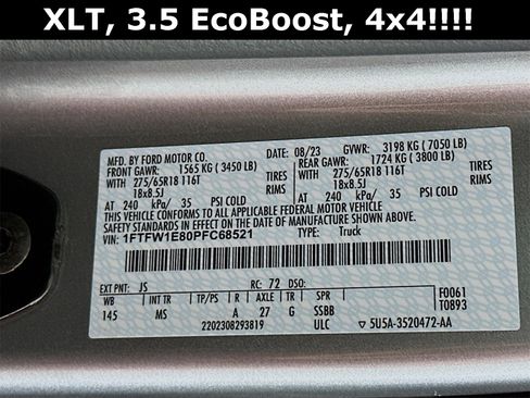 Used 2023 Ford F150 XLT image 30