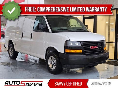 Used 2023 GMC Savana 3500 Work Van w/ Driver Convenience Package image 1