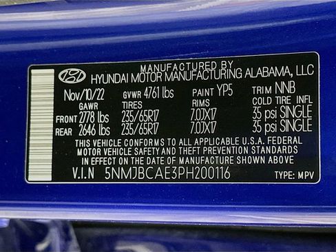 Certified 2023 Hyundai Tucson SEL AWD/4WD image 36