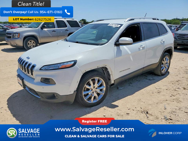 Used 2014 Jeep Cherokee Limited w/ Technology Group FWD image 1