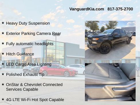 Used 2020 Chevrolet Silverado 1500 Custom w/ Custom Value Package RWD image 12