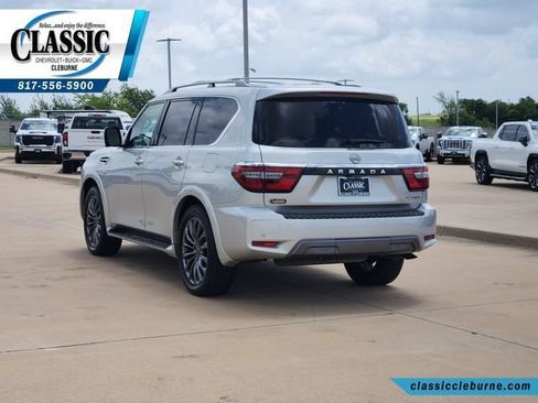 Used 2021 Nissan Armada Platinum w/ Captain's Chairs Package RWD image 8