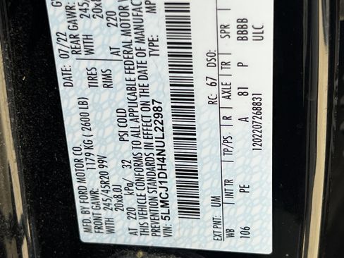 Used 2022 Lincoln Corsair Standard w/ Premium Package image 61