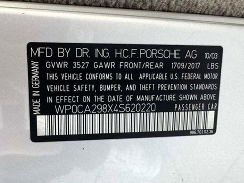 Used 2004 Porsche Boxster image 47