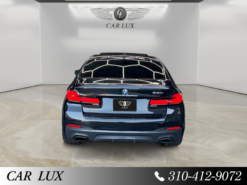 Used 2021 BMW 540i w/ M Sport Package RWD image 4