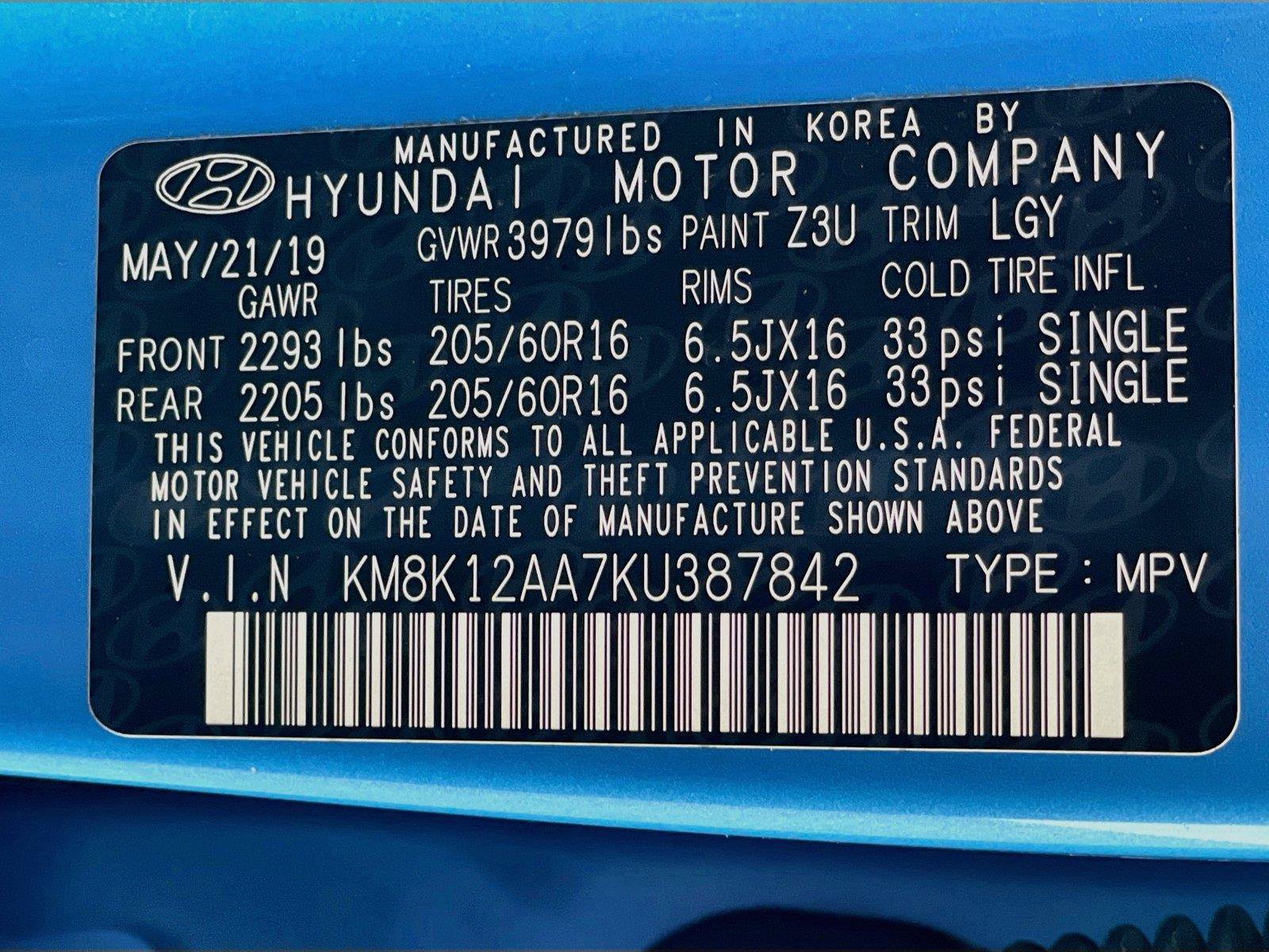 Used 2019 Hyundai Kona SE FWD image 32