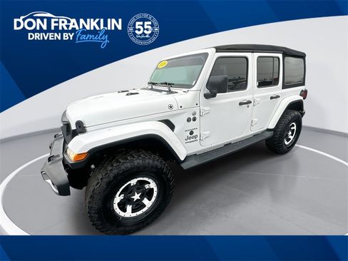 Used 2019 Jeep Wrangler Unlimited Sahara w/ Dual Top Group image 1