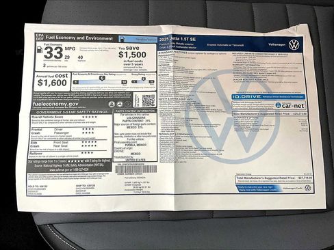 New 2025 Volkswagen Jetta SE image 31