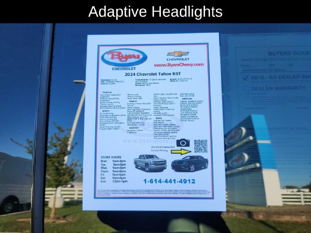 Used 2024 Chevrolet Tahoe RST w/ Luxury Package AWD/4WD image 13