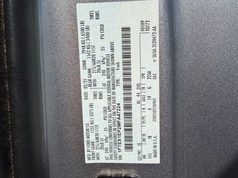Used 2021 Ford F150 XL w/ Equipment Group 101A High AWD/4WD image 18