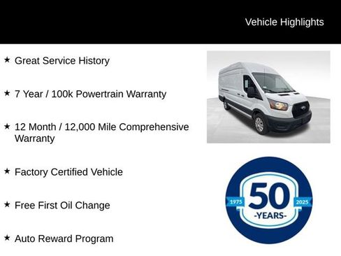 Certified 2023 Ford Transit 350 148 High Roof Extended image 7
