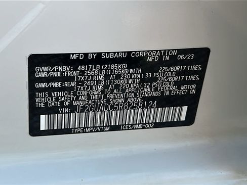 Certified 2024 Subaru Crosstrek 2.0i Premium AWD/4WD image 31