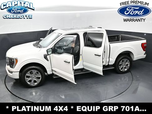 Used 2021 Ford F150 Platinum w/ Equipment Group 701A High AWD/4WD image 37