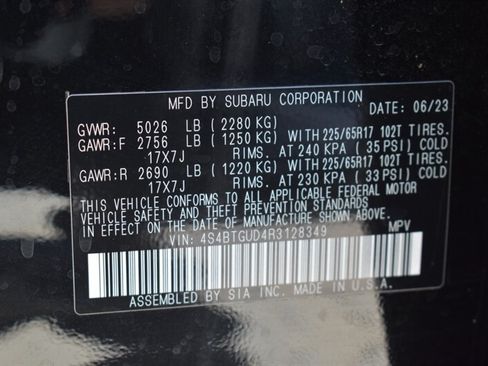 Used 2024 Subaru Outback Wilderness AWD/4WD image 34