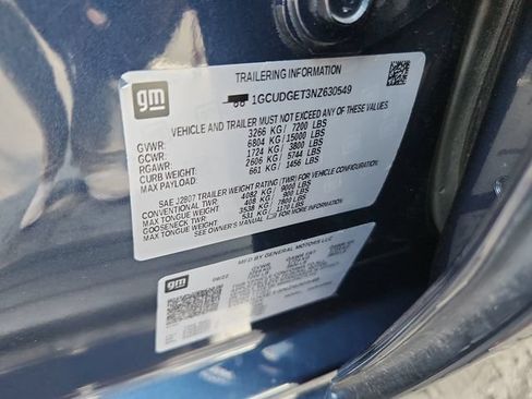 Used 2022 Chevrolet Silverado 1500 LTZ w/ LTZ Premium Package AWD/4WD image 25