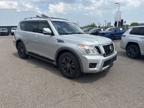 Used 2017 Nissan Armada Platinum w/ Captain Seat Package AWD/4WD image 3