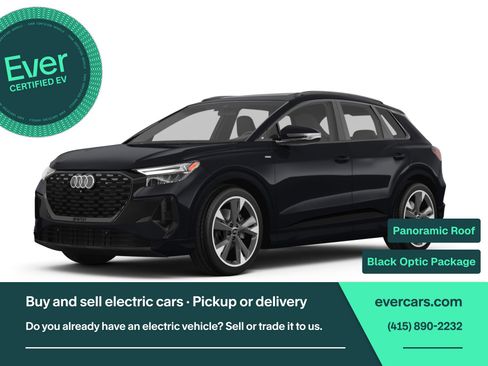Used 2024 Audi Q4 e-tron Premium Plus AWD/4WD image 1