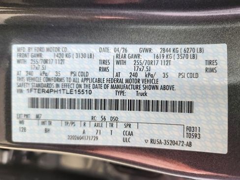 New 2026 Ford Ranger XL w/ Trailer Tow Package AWD/4WD image 23