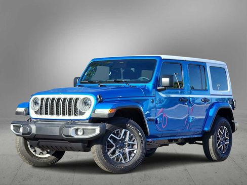 New 2026 Jeep Wrangler Unlimited Sahara w/ Whitecap Package AWD/4WD image 1