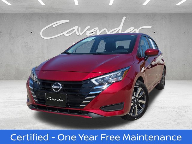 Certified 2025 Nissan Versa SV w/ Trunk Package FWD image 1