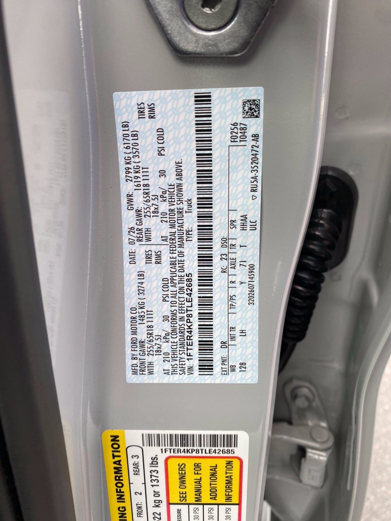 New 2026 Ford Ranger Lariat AWD/4WD image 15