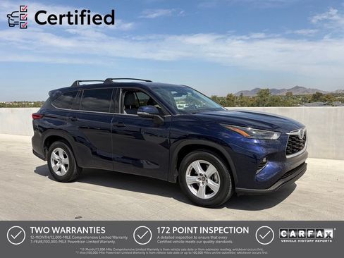 Used 2022 Toyota Highlander LE FWD image 1