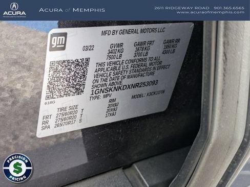 Used 2022 Chevrolet Tahoe LT AWD/4WD image 32