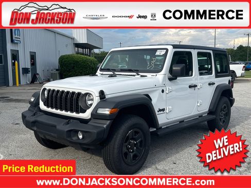Used 2025 Jeep Wrangler Unlimited Sport AWD/4WD image 1