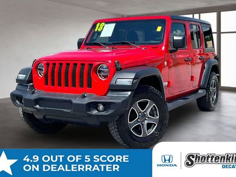 Used 2018 Jeep Wrangler Unlimited Sport S AWD/4WD image 1