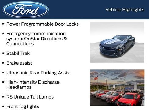 Used 2011 Chevrolet Camaro SS w/ RS Package RWD image 12