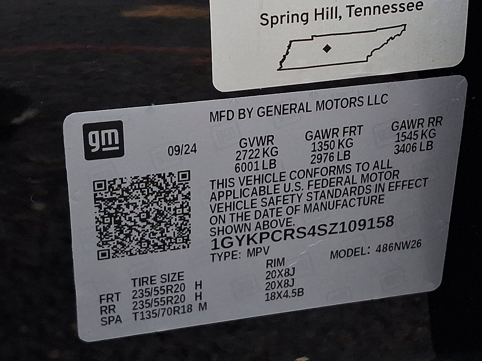 Used 2025 Cadillac XT6 Premium Luxury w/ LPO, Floor Liner Package FWD image 26