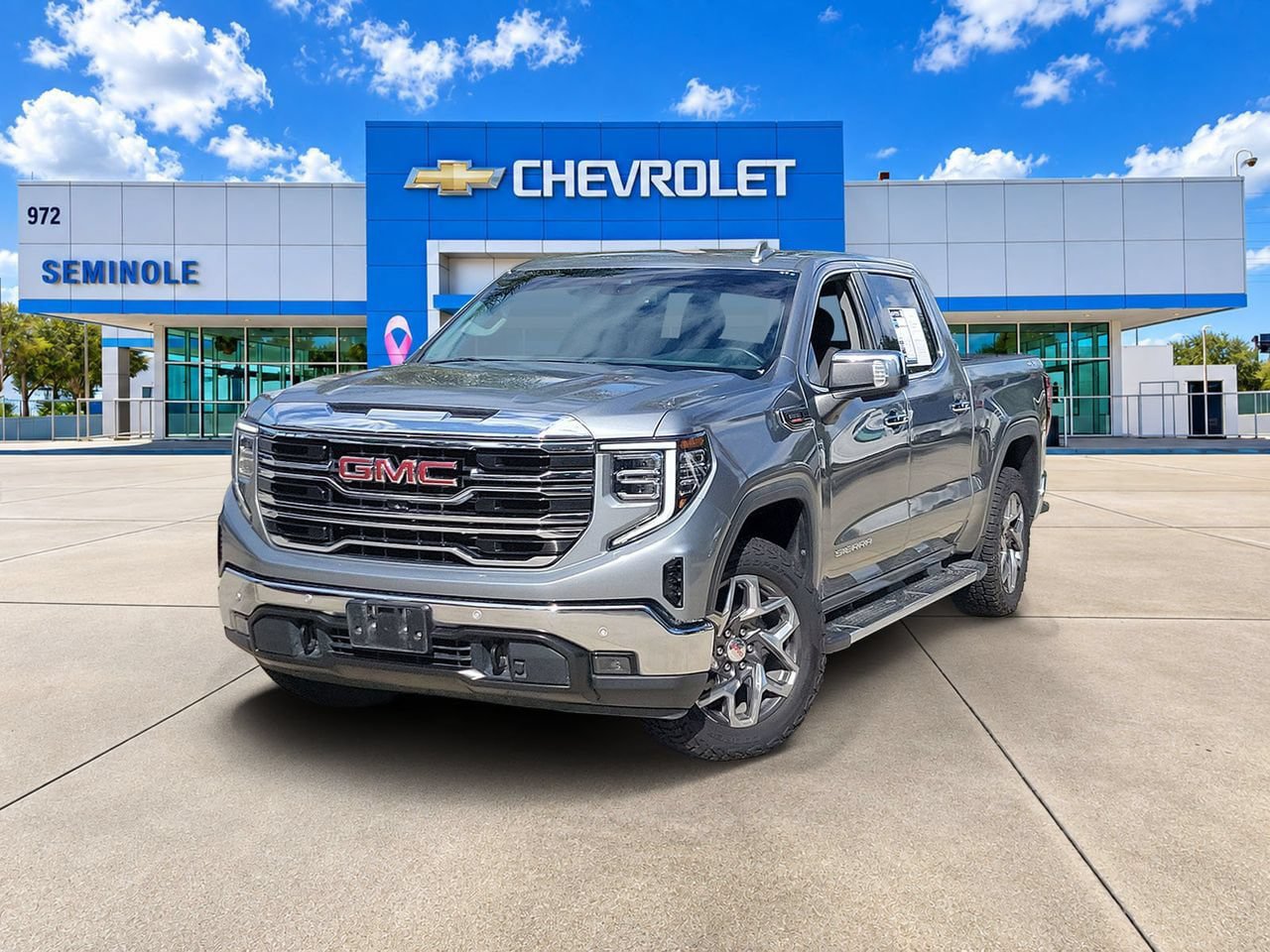 Used 2023 GMC Sierra 1500 SLT w/ SLT Premium Package AWD/4WD image 1
