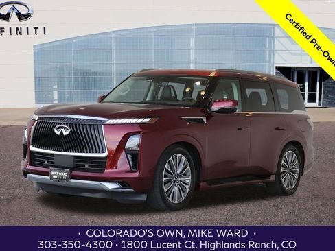 Certified 2025 INFINITI QX80 Sensory image 1
