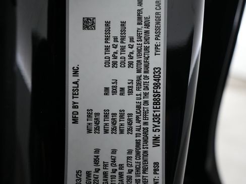 Used 2025 Tesla Model 3 Long Range AWD/4WD image 26