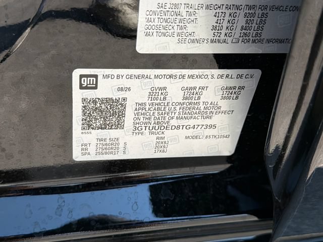 New 2026 GMC Sierra 1500 SLT w/ SLT Convenience Package AWD/4WD image 25