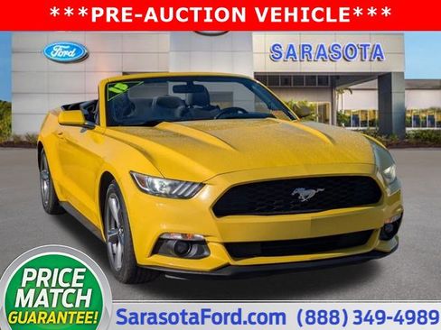 Used 2015 Ford Mustang Convertible w/ Equipment Group 051A image 1