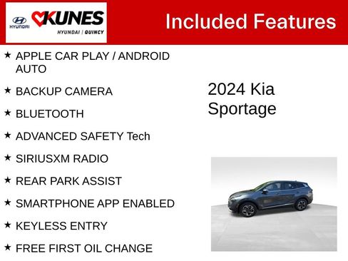 Used 2024 Kia Sportage LX FWD image 2