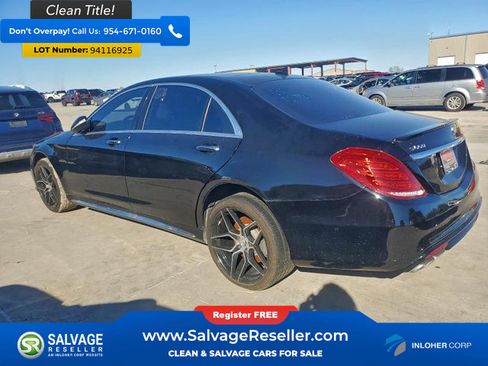 Used 2015 Mercedes-Benz S 550 Sedan image 3