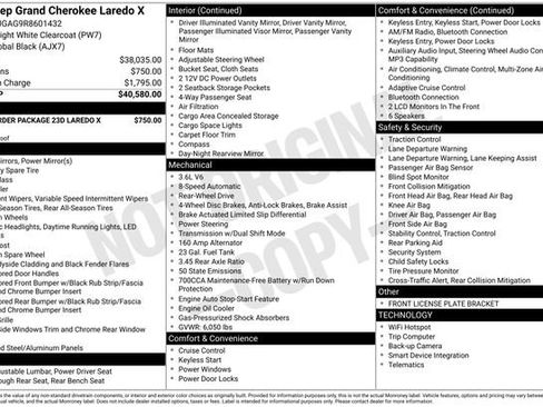 Used 2024 Jeep Grand Cherokee Laredo X RWD image 3