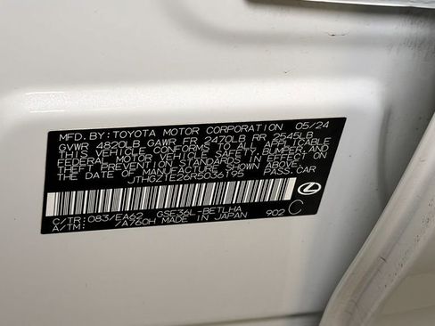 Certified 2024 Lexus IS 350 F Sport w/ Memory Package image 31